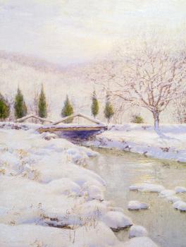Palmer Walter Launt The Bridge Winter